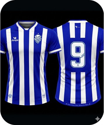 CAMISA DE JOGO 1 CSA LISTRADA