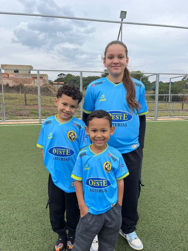 CAMISETA A.E.A INFANTIL AZUL