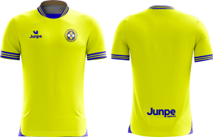 Camiseta de Jogo Infantil Amarela A.E.A 2025