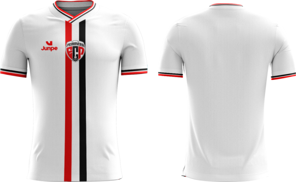 Camiseta Infantil Primavera Branca 2025