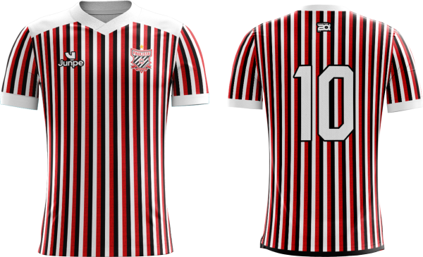 Camiseta de Jogo Profissional Tricolor Paulista 2025