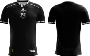 Camiseta de Jogo Infantil Preta CAV