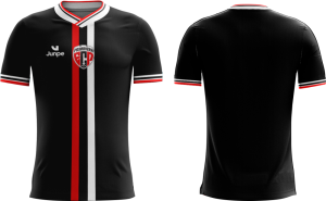 Camiseta de Jogo Profissional Primavera Preta 2025