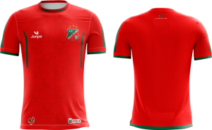 Camiseta de Jogo Profissional Vermelha Velo Clube 2025