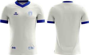 Camiseta Profissional de Jogo 2 (Off-White) Monte Azul Infantil