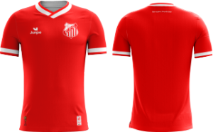 Camiseta Profissional de Jogo Vermelha Capivariano MODELO 2026