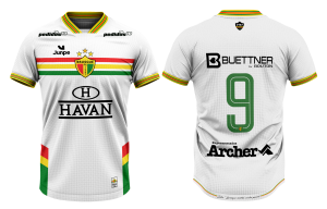 Camiseta Profissional de Jogo Branca Brusque MODELO 2026