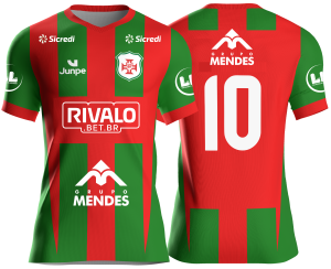 Camiseta Profissional de Jogo Listrada Portuguesa Santista MODELO 2026